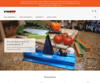 Wickededgeusa.com(Wicked Edge Precision Knife Sharpeners) Screenshot