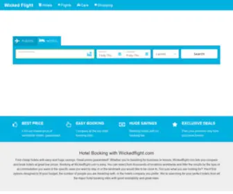 Wickedflight.com(WordPress) Screenshot