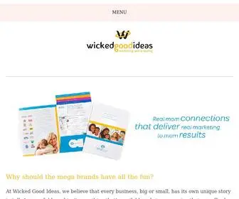 Wickedgoodideas.net(Wicked Good Ideas) Screenshot