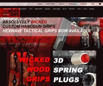 Wickedgrips.com(Wicked Grips) Screenshot