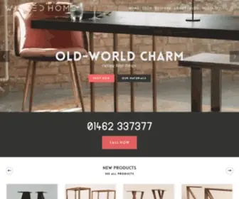 Wickedhairpins.co.uk(Quality Hardwood Furniture the Way It Should Be) Screenshot