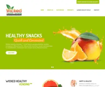 Wickedhealthyvending.com(Wicked Healthy Vending) Screenshot