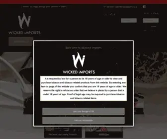 Wickedimports.co.za(Wicked Imports (Pty) Ltd) Screenshot