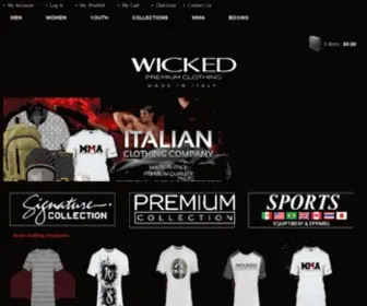 Wickeditalia.com(Wicked Italia) Screenshot