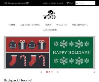 Wickedmerch.shop(Wicked Merch) Screenshot