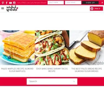 Wickedspatula.com(Flavorful, Easy Paleo Recipes) Screenshot