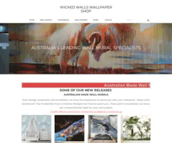 Wickedwalls.com.au(WICKED WALLS) Screenshot