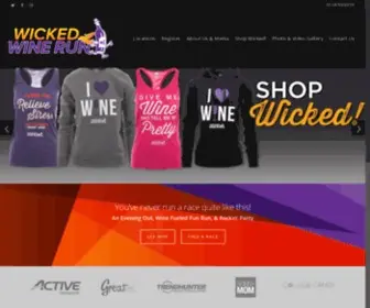 Wickedwinerun.com(Wicked Wine Run) Screenshot