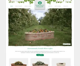 Wickerwillowcoffins.co.uk(Wicker Coffins) Screenshot