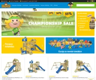 Wickey.es(Parques infantiles en la tienda online) Screenshot