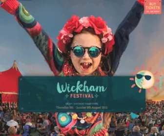 Wickhamfestival.co.uk(Wickham Festival) Screenshot