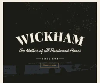 Wickhamhardwood.com(Wickham Hardwood Flooring) Screenshot