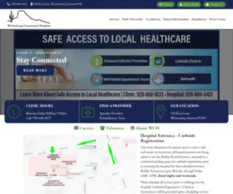 Wickhosp.com(Wickenburg Community Hospital) Screenshot