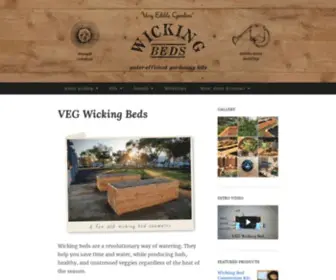 Wickingbeds.com.au(VEG Wicking Beds) Screenshot