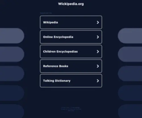 Wickipedia.org(Wickipedia) Screenshot