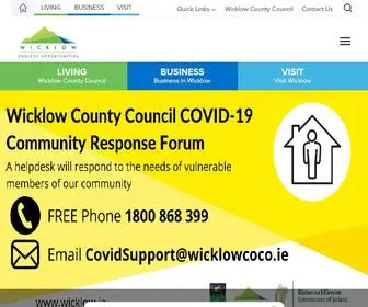 Wicklow.ie(Wicklow County Council) Screenshot