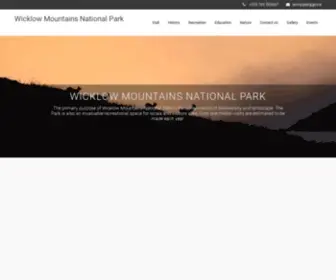 Wicklowmountainsnationalpark.ie(Wicklow Mountains National Park) Screenshot