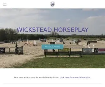 Wicksteadhorseplay.co.uk(Wickstead HorsePlay) Screenshot