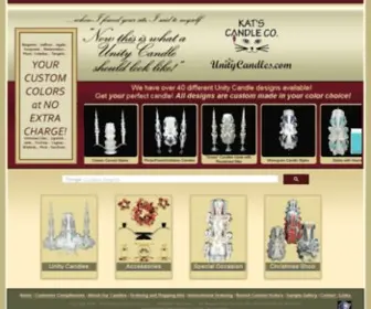 Wicksworks.com(Personalized Wedding Unity Candles) Screenshot