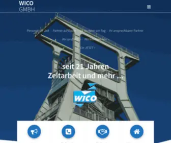 Wico-GMBH.de(WICO GMBH) Screenshot