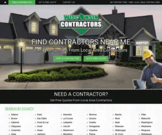 Wicontractors.com(Waukesha WI Contractors) Screenshot