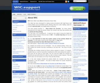 Wic.support(WIC Reset Utility) Screenshot