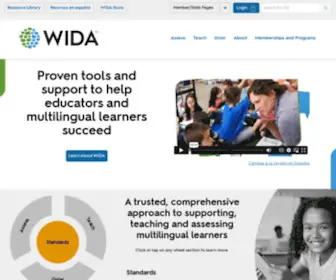Wida.us(WIDA develops and) Screenshot