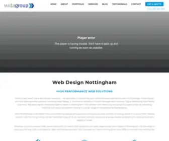 Widagroup.com(Web Design Nottingham) Screenshot