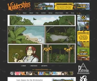 Widdershinscomic.com(Guest Comic by Emily) Screenshot