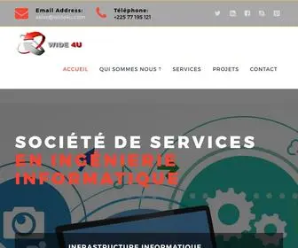 Wide4U.com(Developpement de solutions web) Screenshot