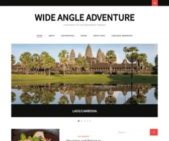 Wideangleadventure.com(Wide Angle Adventure) Screenshot