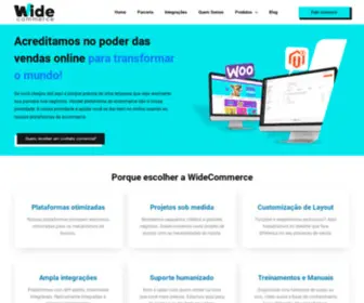 Widecommerce.com.br(Widecommerce) Screenshot