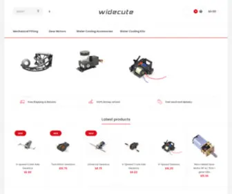 Widecute.com(Widecute Store) Screenshot