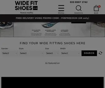 Widefitshoes.co.uk(Wide Fit Shoes) Screenshot