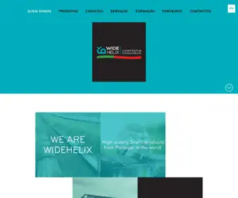 Widehelix.com(Quem somos) Screenshot