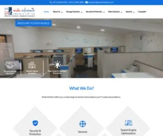 Wideinfotech.com(IT solutions company in mumbai) Screenshot