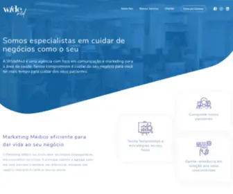 Widemed.com.br(Wide Med) Screenshot