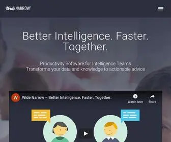 Widenarrow.com(Perspective) Screenshot
