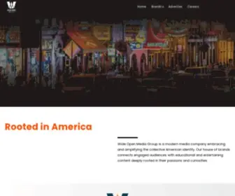 Wideopenmediagroup.com(Wide Open Media) Screenshot