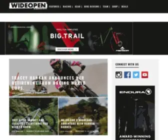 Wideopenmountainbike.com(Wideopen Magazine) Screenshot
