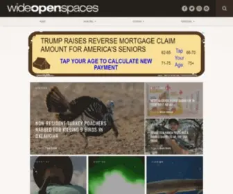 Wideopenspaces.com(Wide Open Spaces) Screenshot