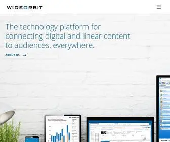 Wideorbit.com(The World's Leading Premium Ad Management Platform) Screenshot