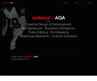Wideout.com(Wideout AQA) Screenshot