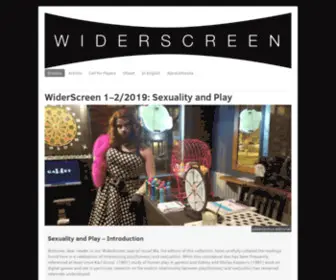 Widerscreen.fi(Vapaa audiovisuaalisen kulttuurin kirjoitusfoorumi) Screenshot