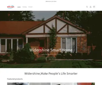 Widershine.com(Widershine) Screenshot