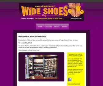 Wideshoes.cc(Wide Shoes) Screenshot