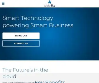 Widesky.cloud(Building Energy Monitoring & Industrial IoT Solutions) Screenshot