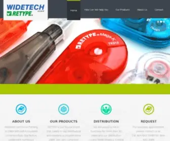 Widetech.com.my(Widetech Manufacturing Sdn) Screenshot