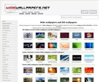 Widewallpapers.net(Wide wallpapers and HD wallpapers) Screenshot