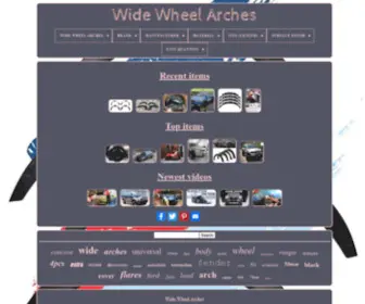 Widewheelarches.com(Wide Wheel Arches) Screenshot